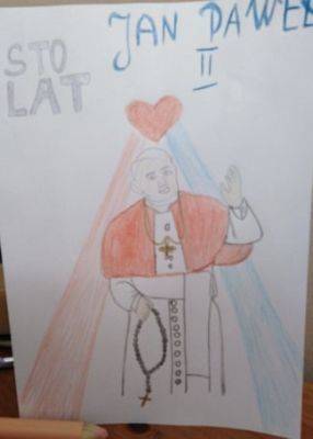  Grafika #7: 100 rocznica urodzin Papieża Jana Pawła II