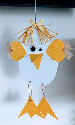 Grafika #10: Zdalna nauka - Wielkanocne Kurczaki prace klas 4-6