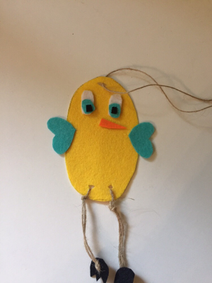  Grafika #11: Zdalna nauka - Wielkanocne Kurczaki prace klas 4-6