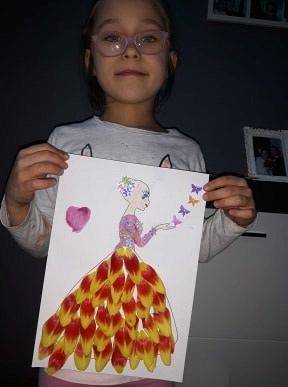  Grafika #1: Zdalne nauczanie dzieci z grupy 0 "b"