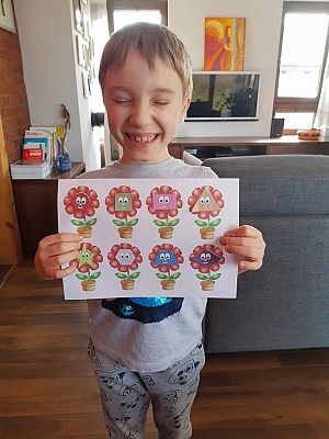  Grafika #7: Zdalne nauczanie dzieci z grupy 0 "b"