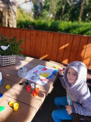  Grafika #8: Zdalne nauczanie dzieci z grupy 0 "b"