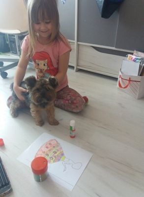  Grafika #4: Zdalne nauczanie dzieci z grupy 0 "b"