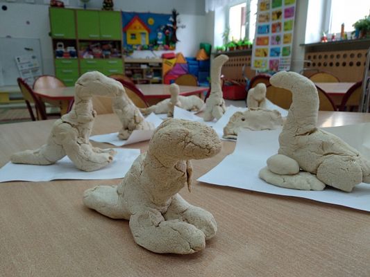  Grafika #4: Dinozaury