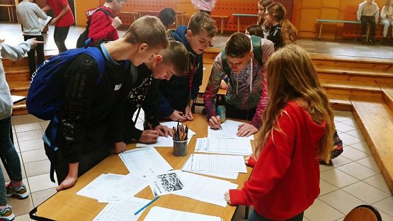  Grafika #11: Szkolny Konkurs Ortograficzny MISTRZ ORTOGRAFII i aktywne przerwy w ramach obchodów Dnia Języka Ojczystego