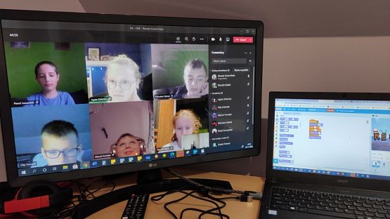  Grafika #6: Animujemy swoje imię w Scratch