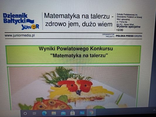  Grafika #0: Specjalne matematyczne wydanie szkolnej gazetki "Juniormedia"