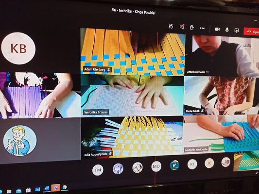  Grafika #0: Papierowe przeplatanki