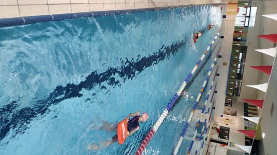  Grafika #4: Zajęcia z projektu "Umiem pływać" dla klas 3