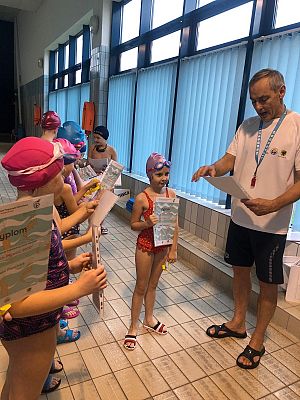  Grafika #8: Zajęcia z projektu "Umiem pływać" dla klas 3