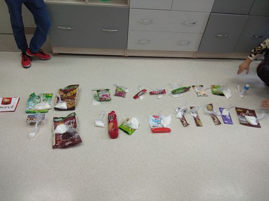  Grafika #13: "Ile cukru jest w słodyczach?"- warsztaty