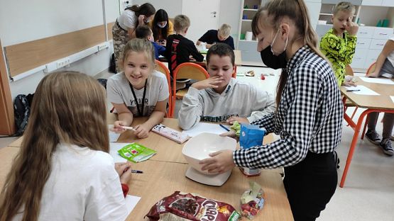  Grafika #18: "Ile cukru jest w słodyczach?"- warsztaty