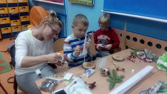  Grafika #1: Wspólne warsztaty świąteczne