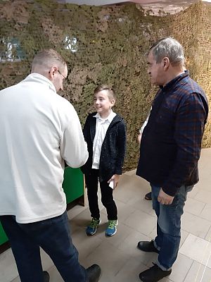  Grafika #13: Zawody strzeleckie o mistrzostwo szkoły z broni pneumatycznej