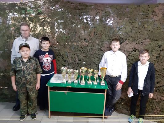  Grafika #24: Zawody strzeleckie o mistrzostwo szkoły z broni pneumatycznej