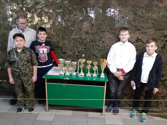  Grafika #26: Zawody strzeleckie o mistrzostwo szkoły z broni pneumatycznej