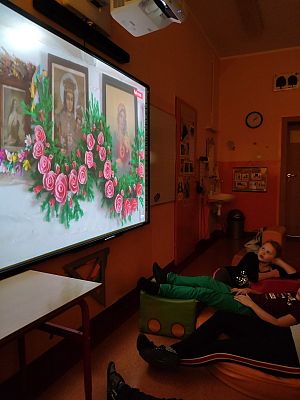  Grafika #1: Wieczór andrzejkowy w klasie 2 b