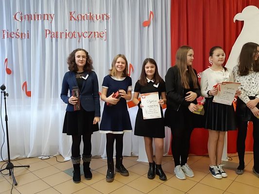  Grafika #7: Gminny Konkurs Pieśni Patriotycznej