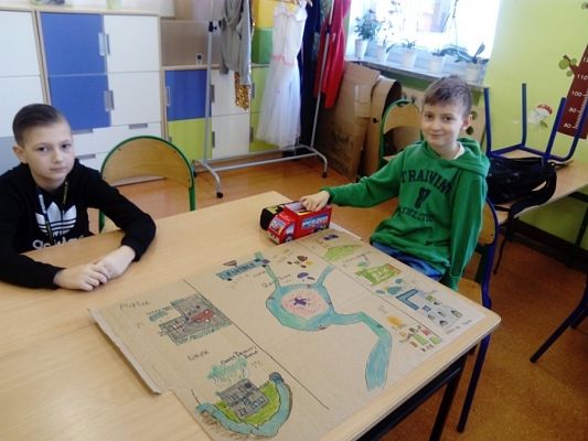  Grafika #1: Uczniowie - prezenterami pogody :)