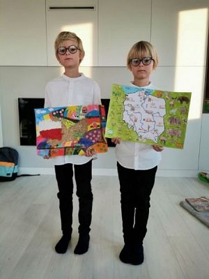  Grafika #2: Konkurs recytatorsko – plastyczny "Tu wszędzie Polska!"