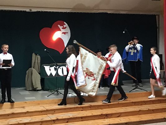 Grafika #10: Uroczysty apel z okazji Narodowego Święta Niepodległości