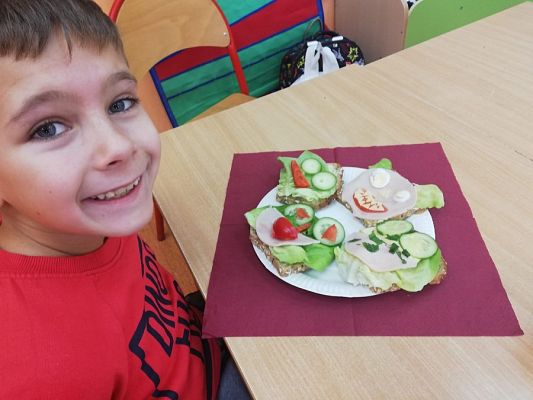  Grafika #1: Zdrowe drugie śniadanie:-))