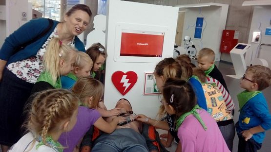 Grafika #0: Grupa 0a i 0b w Centrum Nauki Eksperyment w Gdyni