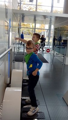 Grafika #35: Grupa 0a i 0b w Centrum Nauki Eksperyment w Gdyni