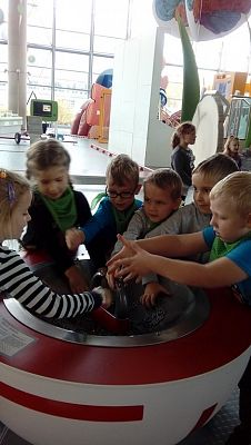 Grafika #48: Grupa 0a i 0b w Centrum Nauki Eksperyment w Gdyni