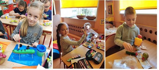  Grafika #2: Zdrowo i kolorowo na zajęciach kreatywnych w klasie 2b