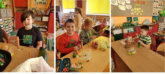  Grafika #1: Zdrowo i kolorowo na zajęciach kreatywnych w klasie 2b