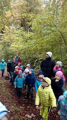  Grafika #13: Wycieczka grupy 0 a i 0 b do lasu