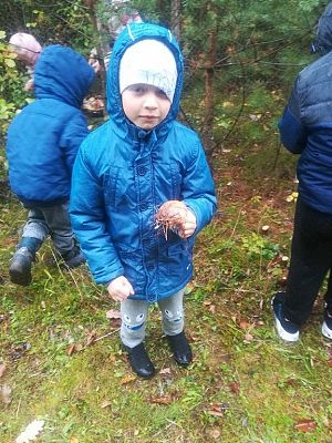  Grafika #48: Wycieczka grupy 0 a i 0 b do lasu