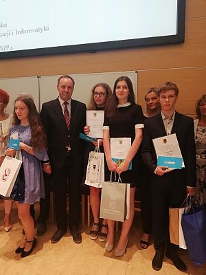  Grafika #5: KONKURS NA NAJLEPSZEGO ABSOLWENTA GIMNAZJUM GMIN WIEJSKICH I MIASTECZEK WOJEWÓDZTWA POMORSKIEGO 2018/2019