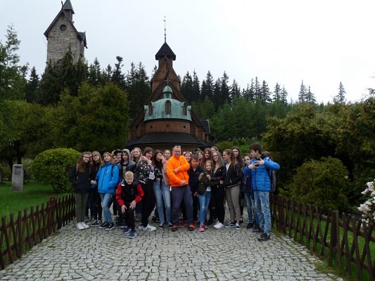  Grafika #90: Nasi uczniowie w Karkonoszach