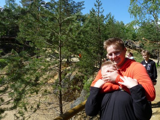  Grafika #99: Nasi uczniowie w Karkonoszach