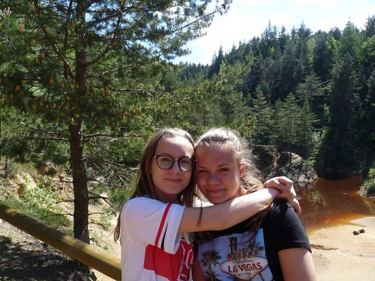  Grafika #100: Nasi uczniowie w Karkonoszach