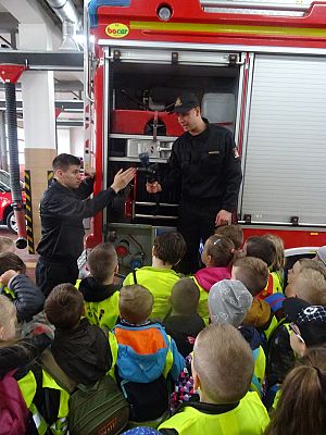 Grafika #3: Wizyta w Straży Pożarnej