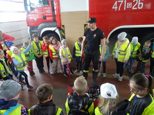 Grafika #0: Wizyta w Straży Pożarnej