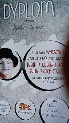  Grafika #11: VIII Wojewódzki Konkurs Młodego Aktora ,,Teatr moich marzeń"