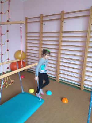  Grafika #3: Zajęcia z integracji sensorycznej w grupie 0b w ramach projektu Przedszkole z Klasą