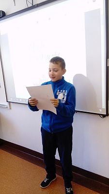  Grafika #4: "Jestem już w sieci" - zajęcia w klasie 4c w ramach projektu "Myślę pozytywnie"