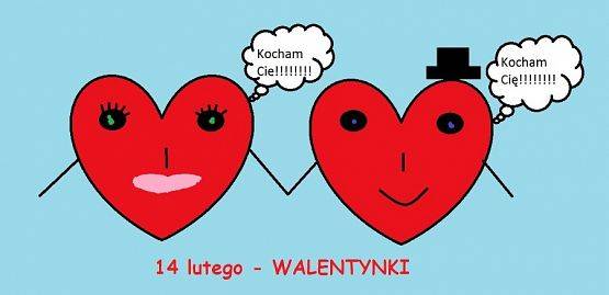 Grafika #6: Wyniki Szkolnego Konkursu Plastyczno - Informatycznego na kartkę walentynkową