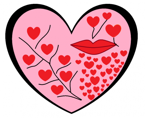 Grafika #4: Wyniki Szkolnego Konkursu Plastyczno - Informatycznego na kartkę walentynkową