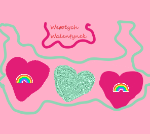 Grafika #9: Wyniki Szkolnego Konkursu Plastyczno - Informatycznego na kartkę walentynkową