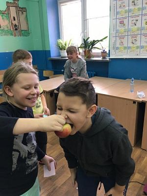  Grafika #3: "Andrzejki" w klasie 4a