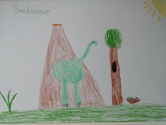  Grafika #2: Dinozaury w oczach pierwszaków