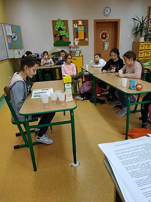 Grafika #4: Konkurs Pięknego Czytania w 3A