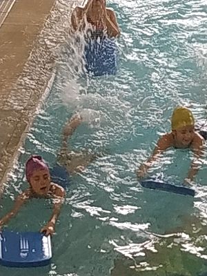 Grafika #1: 3 A na basenie