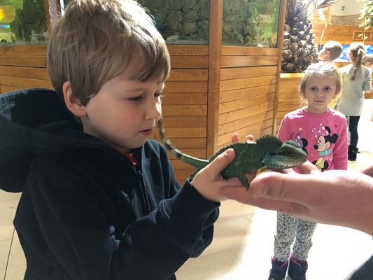 Grafika #3: Klasa 2a na wycieczce w Tuchlinie